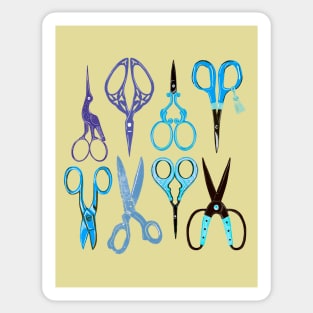 Scissors illustration Sticker